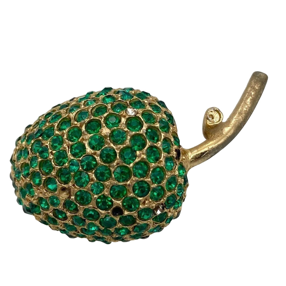 Vintage Les Bernard Apple Pin Brooch